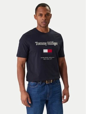 Obrázek produktu Tommy Hilfiger T-Shirt Embro Flag MW0MW42736 Tmavomodrá Regular Fit