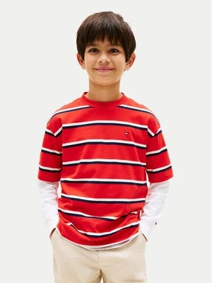 Obrázek produktu Tommy Hilfiger T-Shirt Essential Flag KB0KB09646 Červená Regular Fit