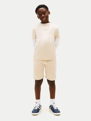 Obrázek produktu Tommy Hilfiger T-Shirt Essential Logo KB0KB09666 Béžová Regular Fit