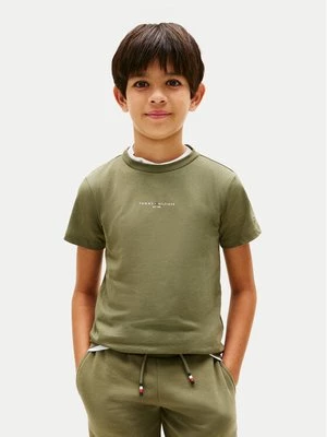 Obrázek produktu Tommy Hilfiger T-Shirt Essential Logo KB0KB09666 Zelená Regular Fit