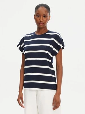 Obrázek produktu Tommy Hilfiger T-Shirt Gold Button WW0WW45628 Tmavomodrá Regular Fit