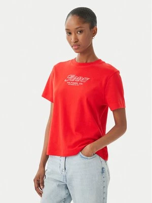 Obrázek produktu Tommy Hilfiger T-Shirt Logo Interlock WW0WW48707 Červená Regular Fit