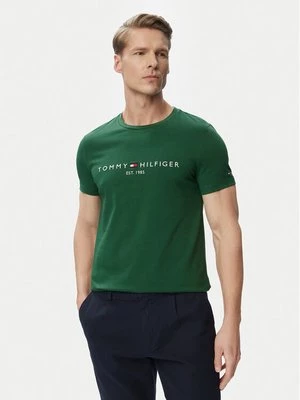 Obrázek produktu Tommy Hilfiger T-Shirt Logo MW0MW11797 Tmavě zelená Regular Fit