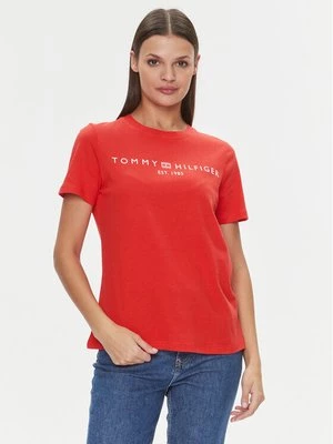 Obrázek produktu Tommy Hilfiger T-Shirt Logo WW0WW40276 Oranžová Regular Fit