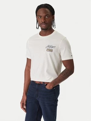 Obrázek produktu Tommy Hilfiger T-Shirt Modern Ath Graphic MW0MW41471 Écru Regular Fit Krémová