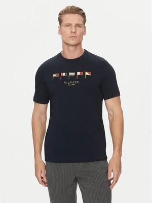 Obrázek produktu Tommy Hilfiger T-Shirt Multi Flags MW0MW38616 Tmavomodrá Regular Fit