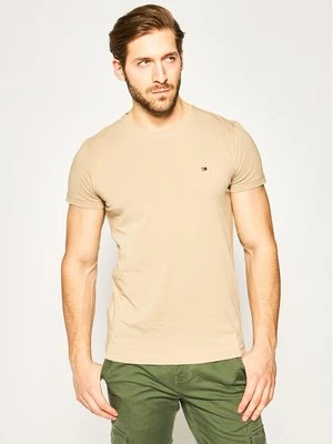 Obrázek produktu Tommy Hilfiger T-Shirt Strech MW0MW10800 Hnědá Slim Fit