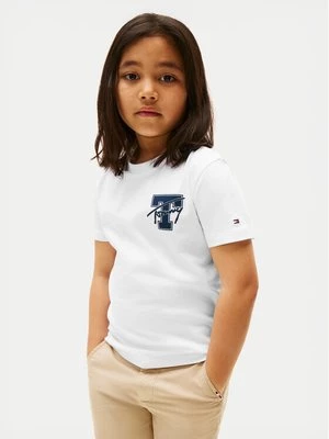 Obrázek produktu Tommy Hilfiger T-Shirt Varsity Graphic KB0KB09868 Bílá Regular Fit