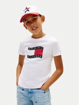Obrázek produktu Tommy Hilfiger T-Shirt Wavy Flag KB0KB10275 Bílá Regular Fit