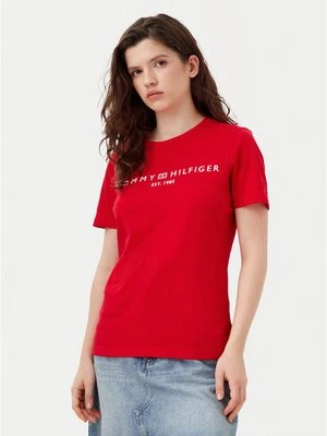 Obrázek produktu Tommy Hilfiger T-Shirt WW0WW40276 Červená Regular Fit