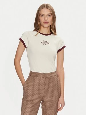 Obrázek produktu Tommy Hilfiger T-Shirt WW0WW43898 Béžová Slim Fit