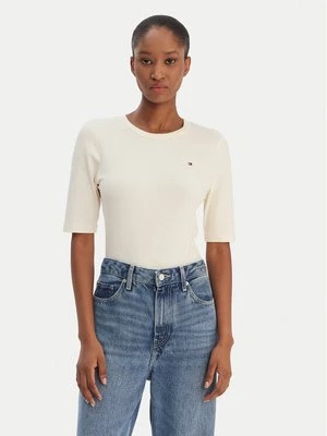Obrázek produktu Tommy Hilfiger T-Shirt WW0WW47308 Écru Slim Fit
