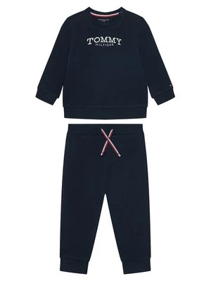 Obrázek produktu Tommy Hilfiger Tepláková souprava Monotype KN0KN02162 Modrá Wide Leg