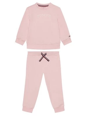 Obrázek produktu Tommy Hilfiger Tepláková souprava Monotype KN0KN02162 Růžová Wide Leg