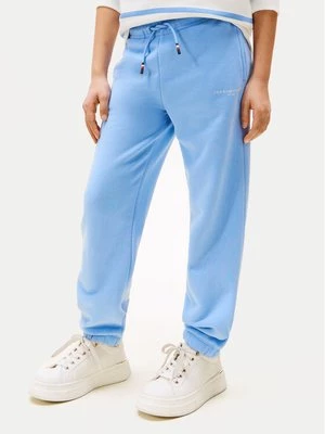 Obrázek produktu Tommy Hilfiger Teplákové kalhoty KS0KS00596 Světle modrá Regular Fit