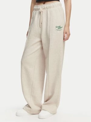 Obrázek produktu Tommy Hilfiger Teplákové kalhoty Logo Exaggerated Seam WW0WW50783 Krémová Relaxed Fit