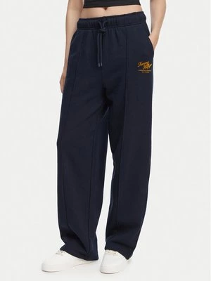 Obrázek produktu Tommy Hilfiger Teplákové kalhoty Logo Exaggerated Seam WW0WW50783 Tmavomodrá Relaxed Fit