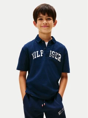 Obrázek produktu Tommy Hilfiger Teplákové kalhoty Mixed Graphic KB0KB09695 Tmavomodrá Regular Fit