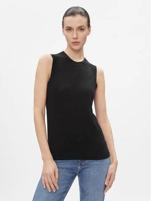 Obrázek produktu Tommy Hilfiger Top Md Lyocell Silk Blend Vest WW0WW40980 Černá Regular Fit