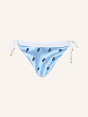 Obrázek produktu Tommy Hilfiger Triangulární Bikiny modrá / tmavě modrá / bílá