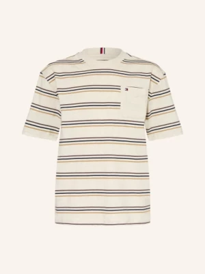 Obrázek produktu Tommy Hilfiger Tričko béžová / tmavě hnědá / černá