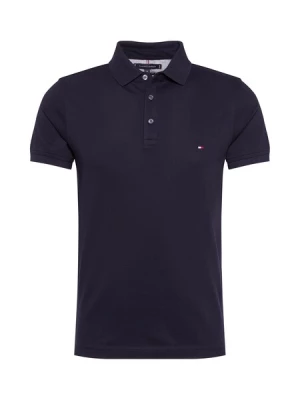 Obrázek produktu TOMMY HILFIGER Tričko 'CORE 1985 SLIM POLO'  námořnická modř / ohnivá červená / bílá