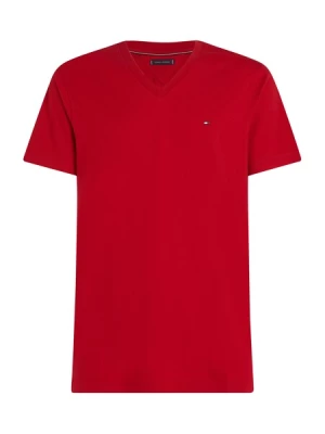 Obrázek produktu TOMMY HILFIGER Tričko 'ESSENTIAL'  tmavě červená