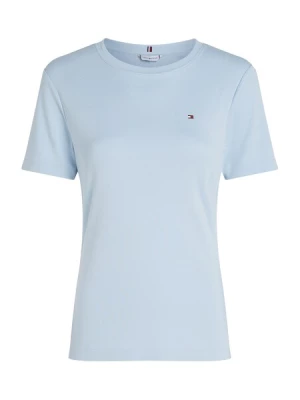Obrázek produktu TOMMY HILFIGER Tričko 'Flag Embroidery Slim'  světlemodrá