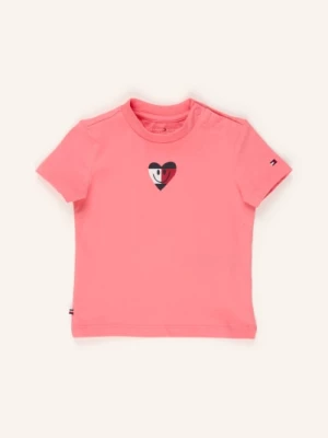 Obrázek produktu Tommy Hilfiger Tričko Flag Smile Tee růžová