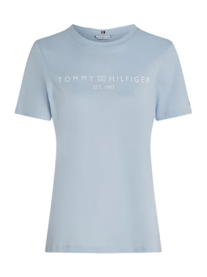 Obrázek produktu TOMMY HILFIGER Tričko 'Logo'  chladná modrá / bílá