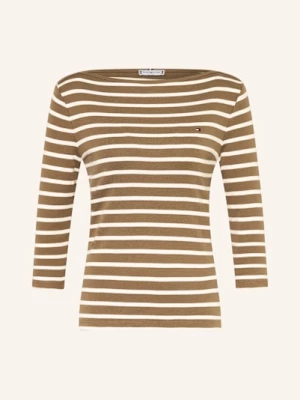 Obrázek produktu Tommy Hilfiger Tričko S 3/4 Rukávem olivová / bílá