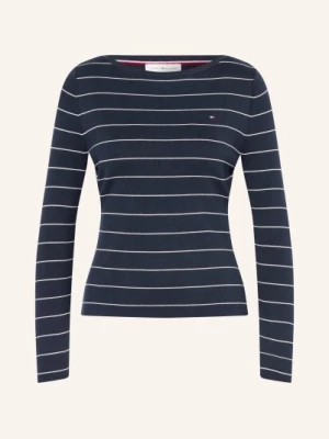 Obrázek produktu Tommy Hilfiger Tričko S Dlouhým Rukávem tmavě modrá / bílá