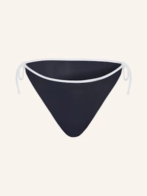 Obrázek produktu Tommy Hilfiger Trojúhelníkové Bikinové Kalhotky tmavě modrá / bílá