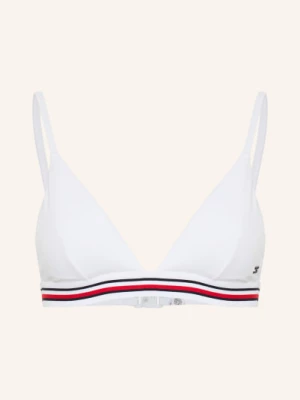 Obrázek produktu Tommy Hilfiger Trojúhelníkové Bikiny bílá / červená / tmavě modrá