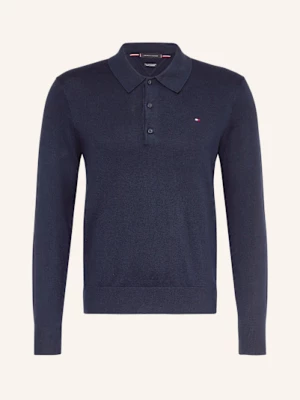 Obrázek produktu Tommy Hilfiger Úpletová Polokošile tmavě modrá