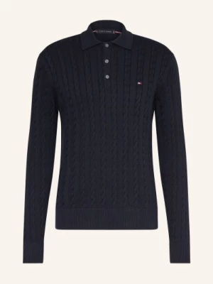 Obrázek produktu Tommy Hilfiger Úpletová Polokošile tmavě modrá