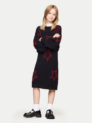 Obrázek produktu Tommy Hilfiger Úpletové šaty KG0KG08211 Tmavomodrá Loose Fit