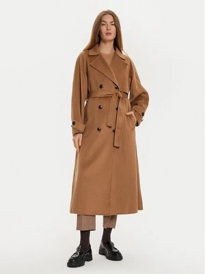 Obrázek produktu Tommy Hilfiger Vlněný kabát WW0WW45919 Hnědá Oversize