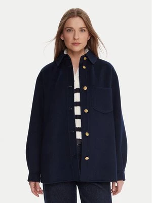 Obrázek produktu Tommy Hilfiger Vlněný kabát WW0WW46558 Tmavomodrá Relaxed Fit