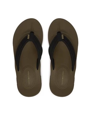 Obrázek produktu Tommy Hilfiger Žabky Molded Hilfiger Lth Beach Sandal FM0FM05802 Černá