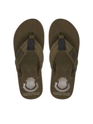 Obrázek produktu Tommy Hilfiger Žabky Patch Hilfiger Beach Sandal FM0FM05804 Zelená