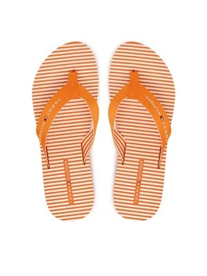 Obrázek produktu Tommy Hilfiger Žabky Th Ithaca Stripe Summer Sandal FW0FW09192 Oranžová