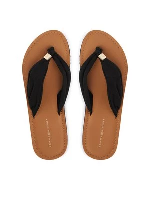 Obrázek produktu Tommy Hilfiger Žabky Th Ltr Footbed Summer Sandal FW0FW09194 Černá