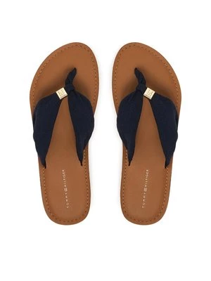 Obrázek produktu Tommy Hilfiger Žabky Th Ltr Footbed Summer Sandal FW0FW09194 Tmavomodrá
