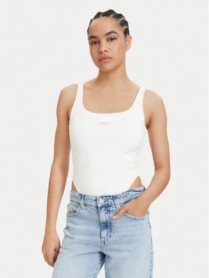Obrázek produktu Tommy Jeans Body Metallic Logo DW0DW22311 Bílá Slim Fit