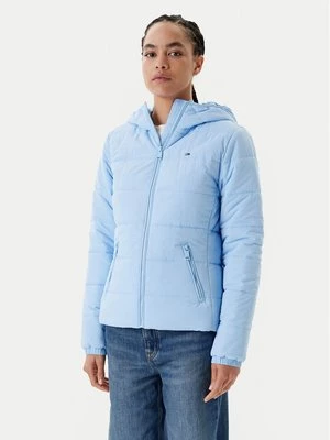 Obrázek produktu Tommy Jeans Bunda pro přechodné období DW0DW20959 Světle modrá Slim Fit
