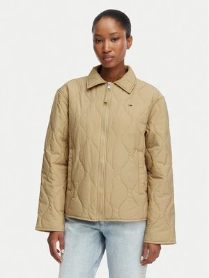 Obrázek produktu Tommy Jeans Bunda pro přechodné období Tjw Coach DW0DW22909 Béžová Regular Fit