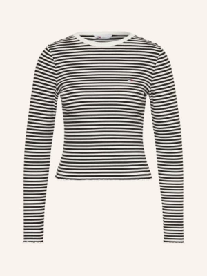 Obrázek produktu Tommy Jeans Dlouhé Rukávy bílá / černá