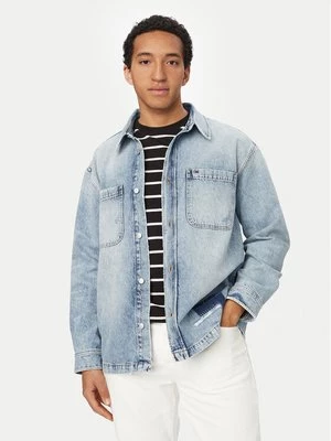 Obrázek produktu Tommy Jeans džínová košile DM0DM23269 Modrá Relaxed Fit