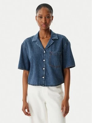 Obrázek produktu Tommy Jeans džínová košile DW0DW22216 Modrá Relaxed Fit